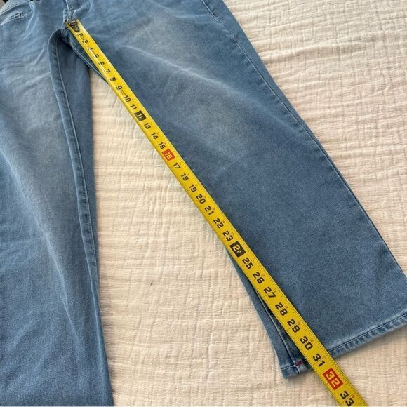 True Religion Jeans Mens 34 Blue Denim Pants Geno Relaxed Slim NWT $159 - Picture 12 of 13